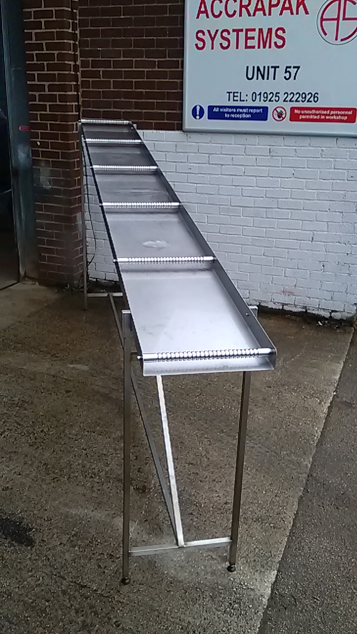 Extruder Pelletizing line water removal tray
